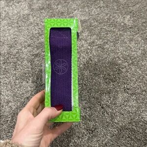 Gaiam Purple Yoga Strap